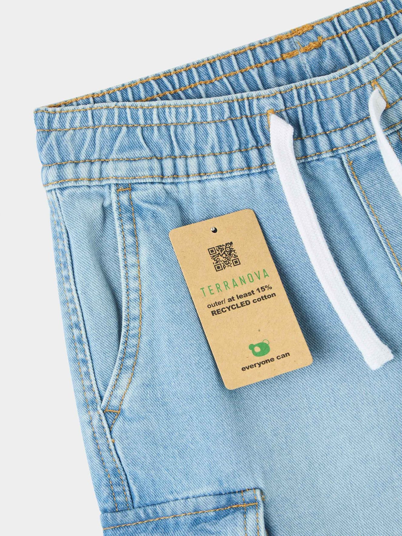Короткие джинсовые брюки Для мальчика 010
